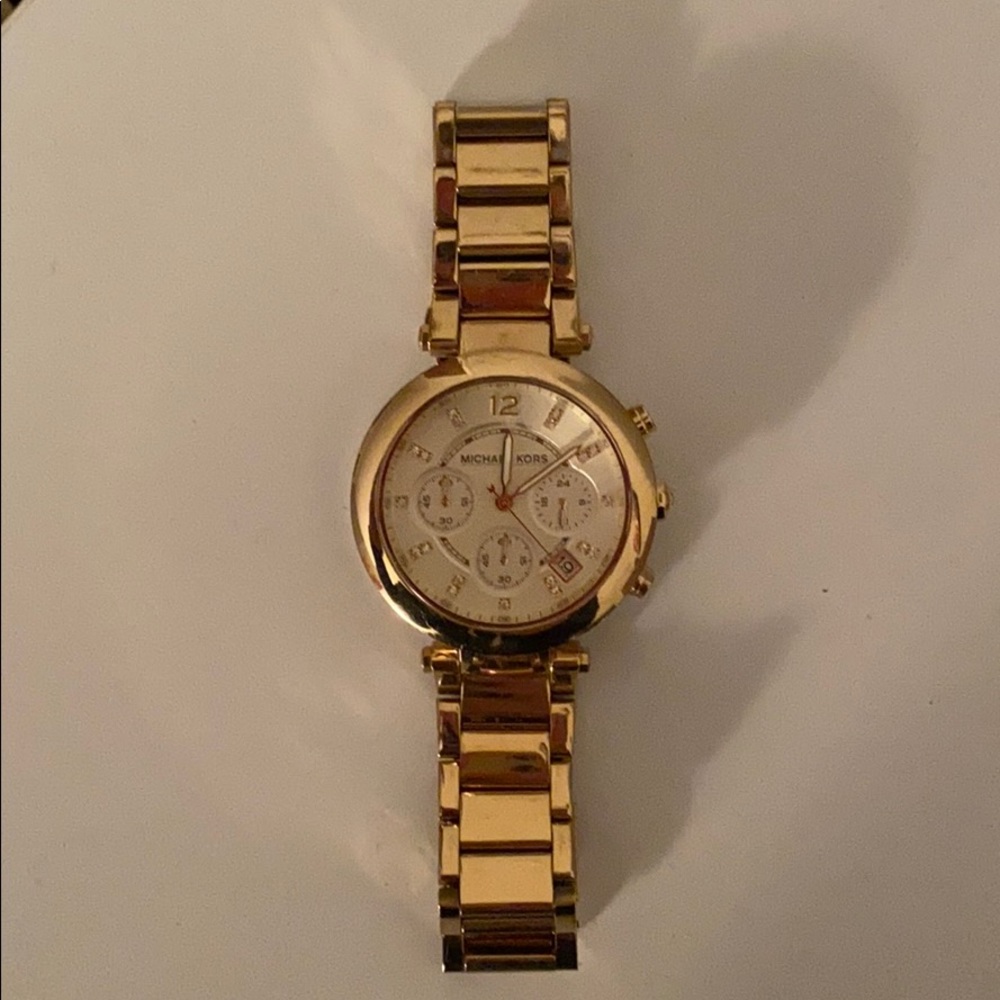 Gold Michael Kors MK Watch